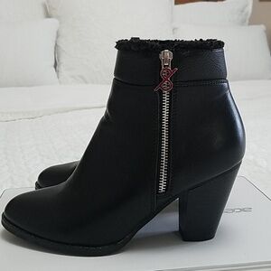 Black booties